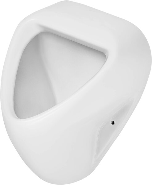Deante Peonia, závesný pisoár 520x400x400 mm so zadným pripojením vody, biela, CDE_6P2W