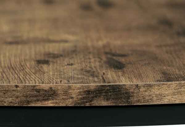 Sada 2 konferenčných stolíkov old wood AF-3002 OLW