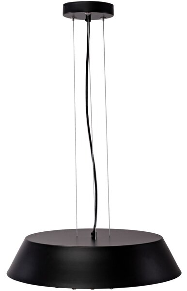 Toolight Toolight, LED závesné svietidlo Cristal 20W APP1028-CP, čierna, OSW-01233