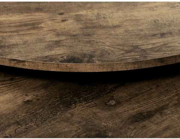 Sada 2 konferenčných stolíkov old wood AF-3002 OLW