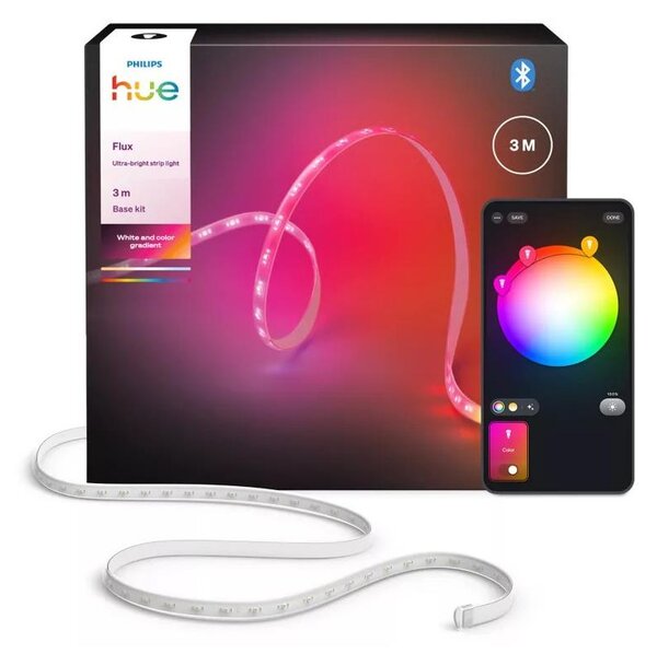 Philips - stmievateľný LED RGBW pás Hue FLUX 3m LED/29W/230V 2200-6500K