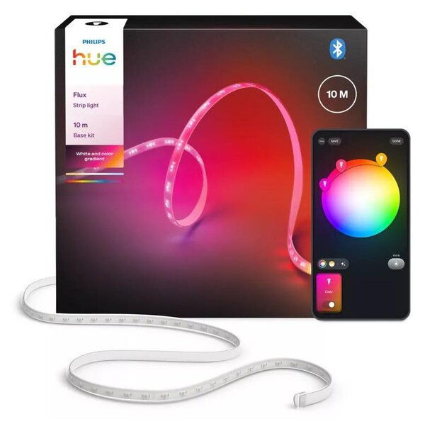 Philips - LED RGBW Stmievateľný pás Hue FLUX 10m LED/20W/230V 2200-6500K