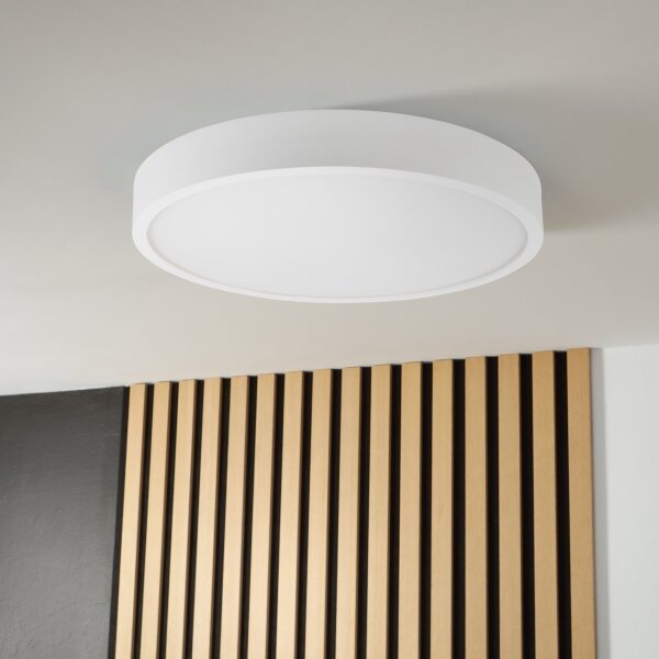 Stropné svietidlo NATURAL 5xE27/15W/230V pr. 47,5 cm borovica/biela