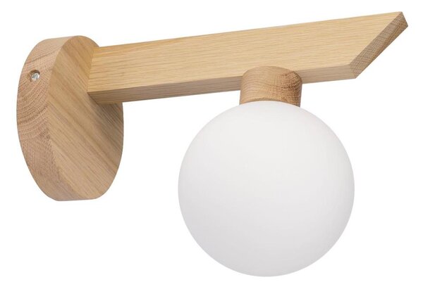Nástenné svietidlo ANTONIO 1xG9/5W/230V dub/biela