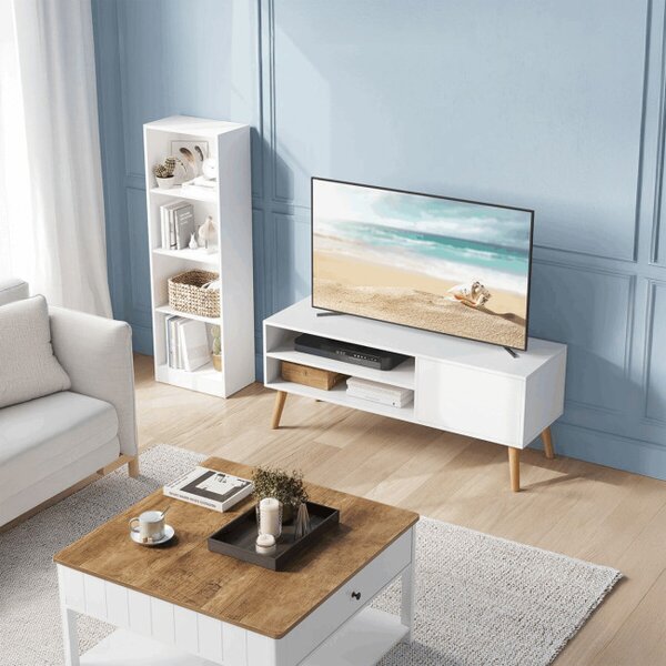 Stolík pod TV biely AKF-E1146 WT