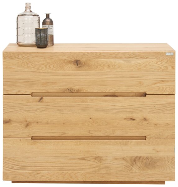 KOMODA, divoký dub, farba duba, 100/81/42 cm Valnatura - Komody