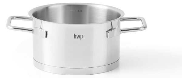 HRNIEC, ušľachtilá oceľ, 14/8 cm Homeware Profession. - Hrnce na varenie