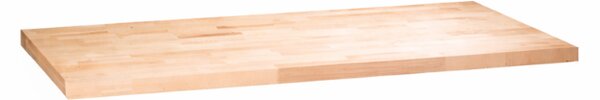 Pracovná doska pre dielenské pracovné stoly z bukovej škárovky, 1200 x 685 x 40 mm