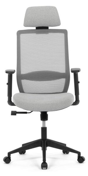 Kancelárska stolička sivá KA-V3329 GREY