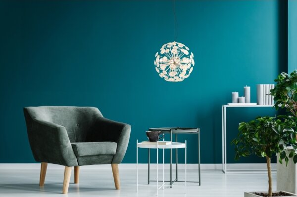 Globo 16047H1C - LED luster na lanku VIRINA LED/24W/230V