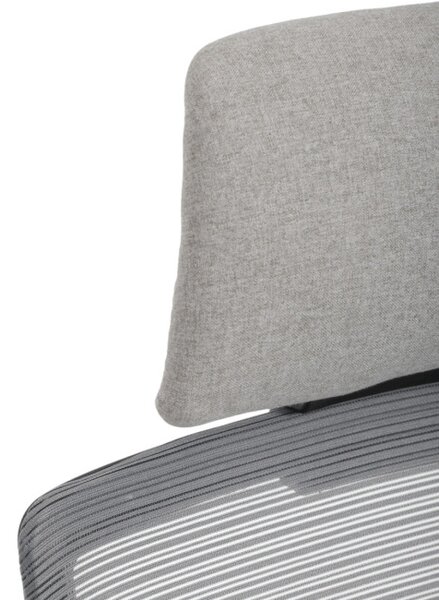 Kancelárska stolička sivá KA-V3329 GREY