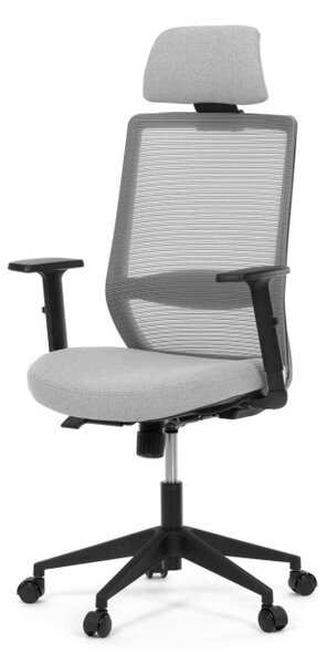 Kancelárska stolička sivá KA-V3329 GREY