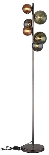 Globo 56142-6S - LED stojacia lampa RIHA 6xG9/3,5W/230V