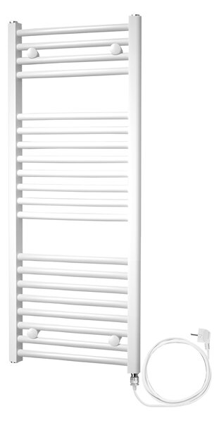 Mereo Mereo, Vykurovací rebrík rovný, 450x970 mm, 400 W, biely, elektrický, MER-MT01E