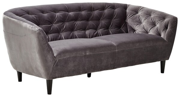 SEDAČKA CHESTERFIELD, textil, tmavosivá Ambia Home - Sedačky