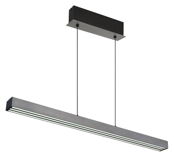Globo 17016 - LED stmievateľný dotykový luster na lanku ETHAN LED/39W/230V 2700/4000/6000K sivá