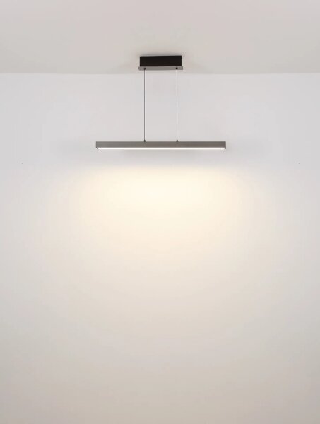 Globo 17016 - LED stmievateľný dotykový luster na lanku ETHAN LED/39W/230V 2700/4000/6000K sivá