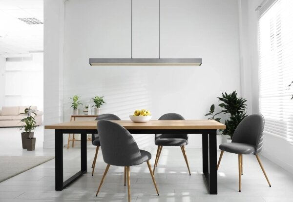 Globo 17016 - LED stmievateľný dotykový luster na lanku ETHAN LED/39W/230V 2700/4000/6000K sivá