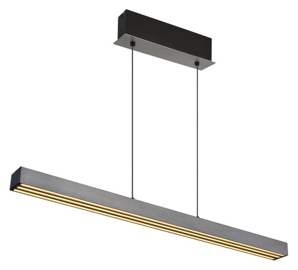 Globo 17016 - LED stmievateľný dotykový luster na lanku ETHAN LED/39W/230V 2700/4000/6000K sivá
