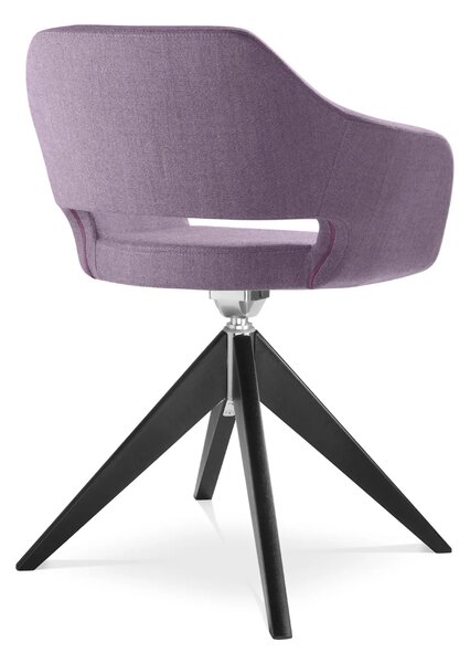 LD SEATING - Stolička POLO+ s otočnou podnožou