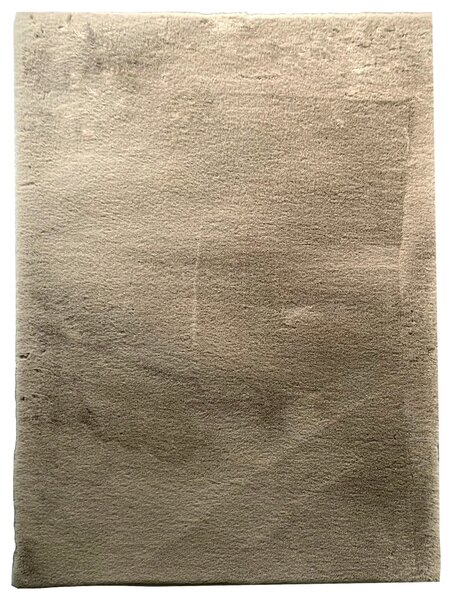 KOBEREC S VYSOKÝM VLASOM, 70/130 cm, taupe - Koberce