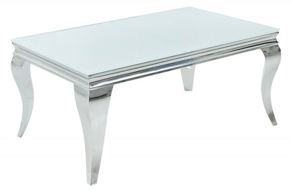 (2895) MODERNO TEMPO luxusný konferenčný stôl biely 100 cm