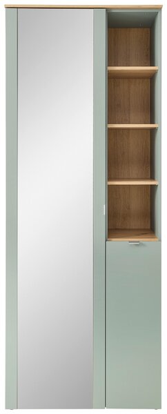 PREDSIEŇOVÁ SKRIŇA, šalviovozelená, dub artisan, 78/202/38 cm Xora - Skrine, Online Only