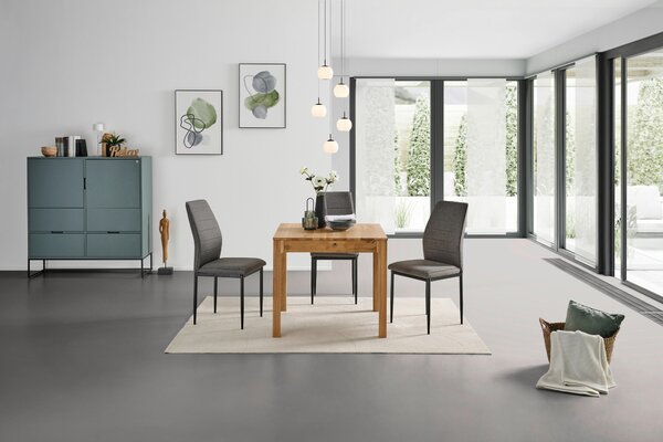 JEDÁLENSKÝ STÔL, divoký dub, 85-125/80/75 cm Livetastic - Stoly