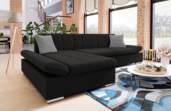Mirjan24 Rohová sedacia súprava Magnir, Dostupné poťahy: Uttario Velvet 2980 + Uttario Velvet 2980 + Uttario Velvet 2972, Strana: ľavá 5903211185816