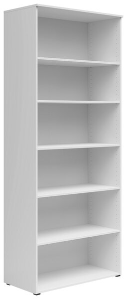 REGÁL, biela, 80/195/40 cm Carryhome - Regály