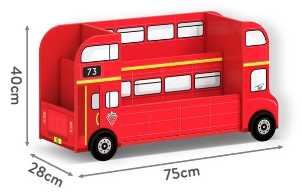 Cilek Montessori detská knižnica autobus