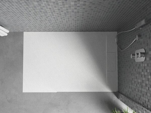 Mexen Otto, SMC obdĺžniková sprchová vanička 140 x 70 cm, biela, 4N107014
