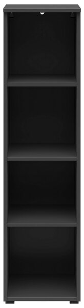 REGÁL, grafitová, 30/115/40 cm Carryhome - Regály
