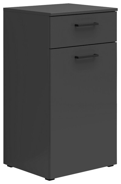 KOMODA, grafitová, 45/83/40 cm Carryhome - Komody