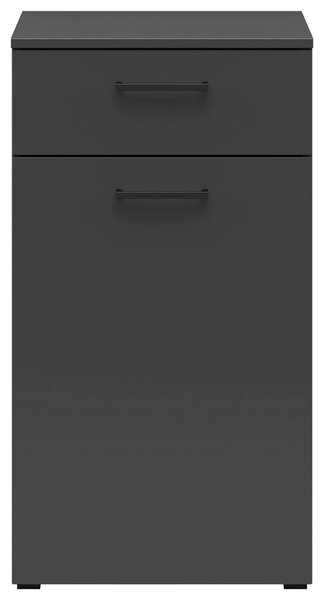 KOMODA, grafitová, 45/83/40 cm Carryhome - Komody