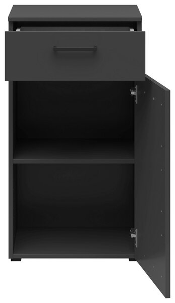 KOMODA, grafitová, 45/83/40 cm Carryhome - Komody