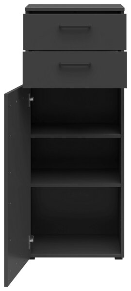 KOMODA, grafitová, 45/115/40 cm Carryhome - Komody