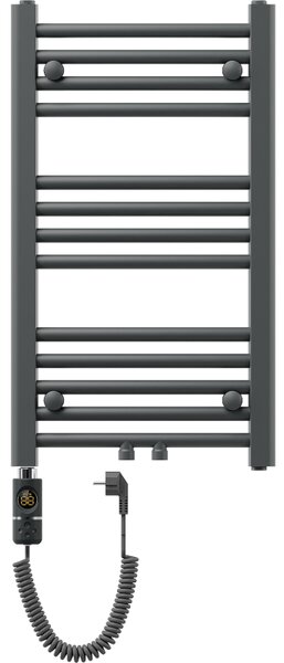 Mexen Ares, elektrické vykurovacie teleso 700 x 400 mm, 300 W, antracitová, W102-0700-400-2300-66