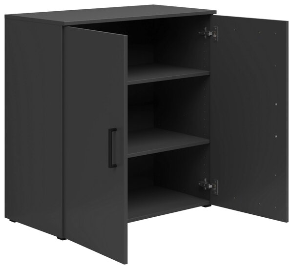 KOMODA, grafitová, 80/83/40 cm Carryhome - Komody