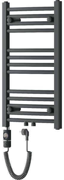 Mexen Ares, elektrické vykurovacie teleso 700 x 400 mm, 300 W, antracitová, W102-0700-400-2300-66