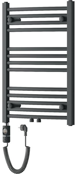 Mexen Ares, elektrické vykurovacie teleso 700 x 500 mm, 300 W, antracitová, W102-0700-500-2300-66