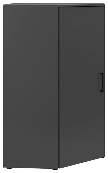 ROHOVÁ KOMODA, grafitová, 71,5/115/71,5 cm Carryhome - Komody