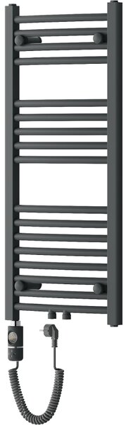 Mexen Ares, elektrické vykurovacie teleso 900 x 400 mm, 300 W, antracitová, W102-0900-400-2300-66
