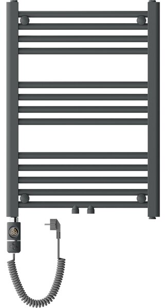 Mexen Mars, elektrické vykurovacie teleso 700 x 500 mm, 300 W, antracitová, W110-0700-500-2300-66