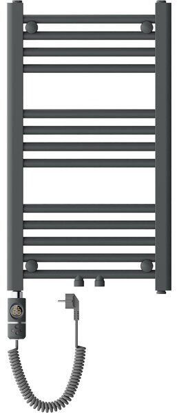 Mexen Mars, elektrické vykurovacie teleso 700 x 400 mm, 300 W, antracitová, W110-0700-400-2300-66