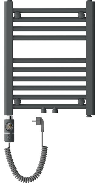 Mexen Mars, elektrické vykurovacie teleso 500 x 400 mm, 300 W, antracitová, W110-0500-400-2300-66