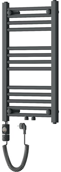 Mexen Mars, elektrické vykurovacie teleso 700 x 400 mm, 300 W, antracitová, W110-0700-400-2300-66