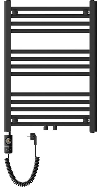 Mexen Mars, elektrické vykurovacie teleso 700 x 500 mm, 300 W, čierna, W110-0700-500-2300-70