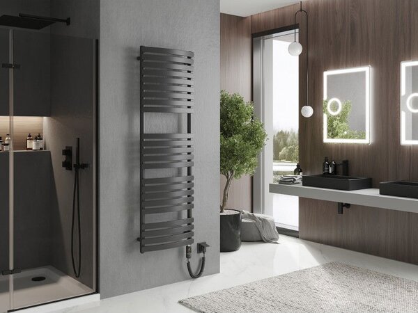 Mexen Bachus, elektrické vykurovacie teleso 1600 x 500 mm, 900 W, antracitová, W109-1600-500-2900-66