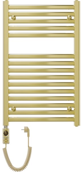 Mexen Helios, elektrické vykurovacie teleso 800 x 500 mm, 300 W, zlatá lesklá, W103-0800-500-2300-50